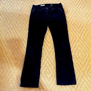 AG the Ballad slim boot cut in indigo corduroy